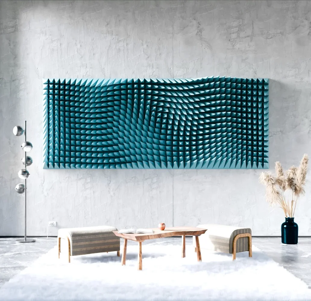 Spike Wall · Teal